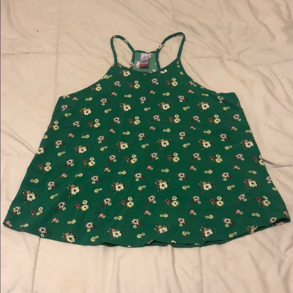 floral tank top